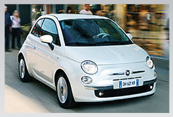 autonoleggio fiat 500 chiaravalle monte san vito